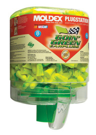 #6646 Moldex® PlugStation® 250 count Goin' Green® Uncorded Tapered Foam Earplugs